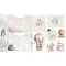 Alchemy of Art Szövet kivágóív  Baby Fabric cut-outs (1 ív)