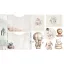 Alchemy of Art Szövet kivágóív  Baby Fabric cut-outs (1 ív)