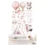 Alchemy of Art Kivágóív 6"x12" (15cm x 30 cm) Baby Girl Extras to Cut Set (1 csomag)