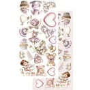 Alchemy of Art Kivágóív 6"x12" (15cm x 30 cm) Baby Girl Extras to Cut Set (1 csomag)