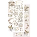 Alchemy of Art Kivágóív 6"x12" (15cm x 30 cm) Baby Girl Extras to Cut Set (1 csomag)