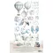 Alchemy of Art Kivágóív 6"x12" (15cm x 30 cm) Baby Boy Extras to Cut Set (1 csomag)