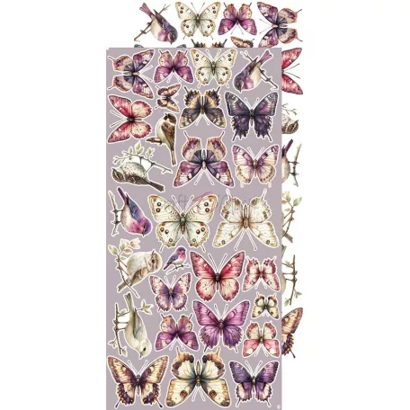 Craft O'Clock Kivágóív Plum And Caramel Mix Extras to Cut Set (18 ív)