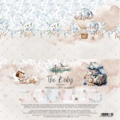   Alchemy of Art Scrapbook papírkészlet 12" (30 cm) Baby Paper Collection Set (6 lap)