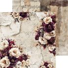 Craft O'Clock Scrapbook papírkészlet 12" (30 cm) Plum And Caramel Paper Collection Set (6 ív)