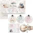 Alchemy of Art Scrapbook papírkészlet 8" (20 cm) Baby Paper Collection Set (12 lap)