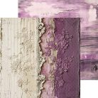 Craft O'Clock Scrapbook papírkészlet 8" (20 cm) Plum And Caramel Basic Paper Set (24 ív)