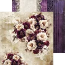 Craft O'Clock Scrapbook papírkészlet 6" (15 cm) Plum And Caramel Paper Collection Set (24 ív)