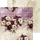 Craft O'Clock Scrapbook papírkészlet 6" (15 cm) Plum And Caramel Paper Collection Set (24 ív)