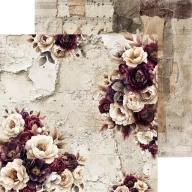   Craft O'Clock Scrapbook papírkészlet 6" (15 cm) Plum And Caramel Paper Collection Set (24 ív)
