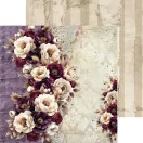 Craft O'Clock Scrapbook papírkészlet 6" (15 cm) Plum And Caramel Paper Collection Set (24 ív)