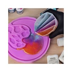   Reschimica Szilikon osztott öntőgyanta adagoló / Pouring effect resin dispenser (1 db)