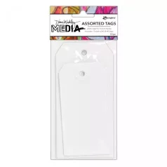   Ranger Címke Kicsi - Assorted Tag / Dina Wakley Media (10 db)