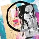 Ranger Collage Paper Photo Transfers Kollázs papír  Dina Wakley Media (20 ív)