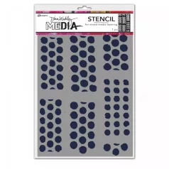 Ranger Dotted Tape Stencil Dina Wakley MEdia Stencil (1 db)