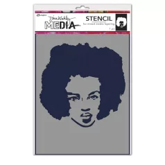 Ranger Proud Woman Stencil Dina Wakley MEdia Stencil (1 db)