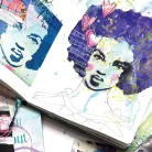 Ranger Proud Woman Stencil Dina Wakley MEdia Stencil (1 db)