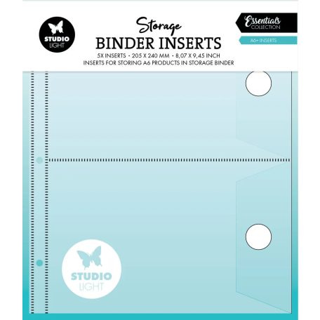 Studio Light Binder Insert TárolózsebA6+ Storage (5 db)