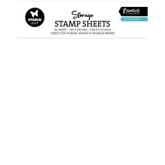   Studio Light Stamp Sheets  Tárolólap bélyegzőkhözA5+ Storage (5 db)