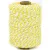 Pamut zsineg 50m x ø2mm Vivant Sárga/Fehér Cotton Twist (1 db)