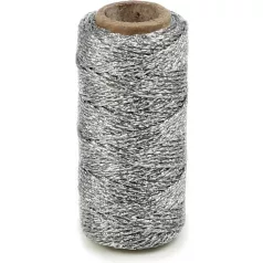   Metál zsineg, ezüst 25m x ø 1,5mm - Vivant Silver Flashy (1 db)