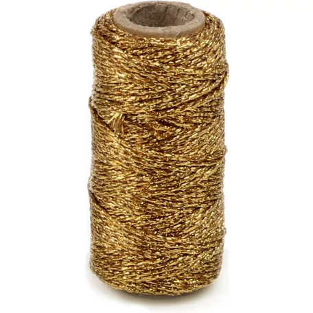 Metál zsineg,arany 25m x ø 1,5mm - Vivant Gold Flashy (1 db)