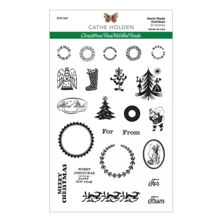 Spellbinders Szilikonbélyegző Hand Made Holidays  Clear Stamps (1 csomag)