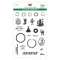 Spellbinders Szilikonbélyegző Hand Made Holidays  Clear Stamps (1 csomag)