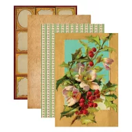   Spellbinders Papírkészlet Christmas Velvet 15x22cm Paper Pad (24 lap)