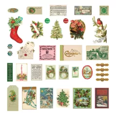   Spellbinders Kivágatok Christmas Pines Miscellany Printed Die Cuts (1 csomag)