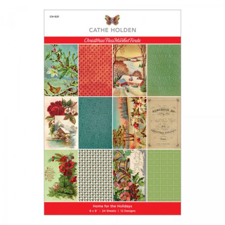 Spellbinders Papírkészlet Home for the Holidays 15x22cm Paper Pad (24 lap)