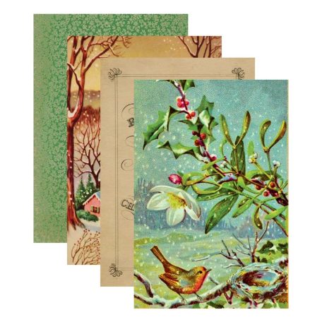 Spellbinders Papírkészlet Home for the Holidays 15x22cm Paper Pad (24 lap)