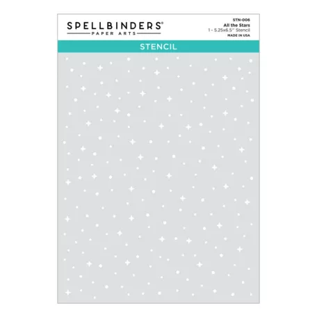 Spellbinders All the Stars Stencil (1 db)