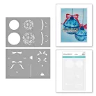 Spellbinders Snowflake Ornaments Layered  Stencils (1 csomag)