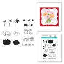 Spellbinders Szilikonbélyegző Layered Anemones  Clear Stamps (1 csomag)