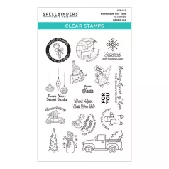   Spellbinders Szilikonbélyegző Handmade Gift Tags  Clear Stamps (1 csomag)