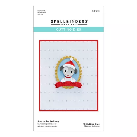 Spellbinders Vágósablon Special Pet Delivery  Cutting Dies (1 csomag)