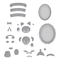   Spellbinders Vágósablon Special Pet Delivery  Cutting Dies (1 csomag)