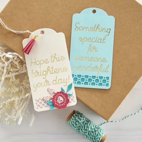 Spellbinders Címke Vágósablon Create a Decorative Tag  Cutting Dies (1 csomag)