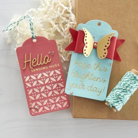 Spellbinders Címke Vágósablon Create a Decorative Tag  Cutting Dies (1 csomag)