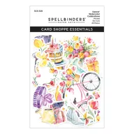   Spellbinders Kivágatok Dancin' Watercolor Celebrations Printed Die Cuts (1 csomag)