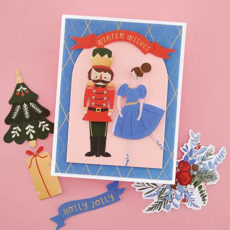 Spellbinders Kivágatok Nutcracker Ballet Printed Die Cuts (1 csomag)