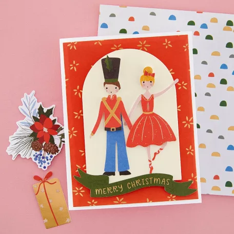 Spellbinders Kivágatok Nutcracker Ballet Printed Die Cuts (1 csomag)