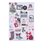 Spellbinders Matrica készlet Santa Lane Sticker Pack (1 csomag)