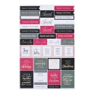Spellbinders Matrica készlet Santa Lane Sticker Pack (1 csomag)