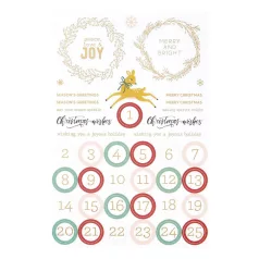   Spellbinders Matrica készlet Oh Joyful Day Clear Sticker Pac (1 csomag)