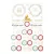 Spellbinders Matrica készlet Oh Joyful Day Clear Sticker Pac (1 csomag)