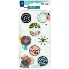   American Crafts Szilikonbélyegző Vicki Boutin Love This Print Shop  Clear Stamps (1 csomag)