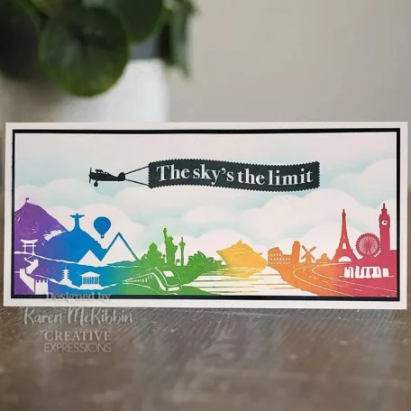 Creative Expressions Szilikonbélyegző Bucket List  Designer Boutique Rubber Stamp (1 csomag)