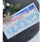 Creative Expressions Szilikonbélyegző Skating Fun  Designer Boutique Rubber Stamp (1 csomag)